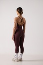Burgundy leggings