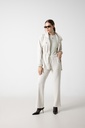 White Core Lounge Straight Pants