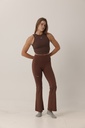 Chocolate Flared  Active Pants