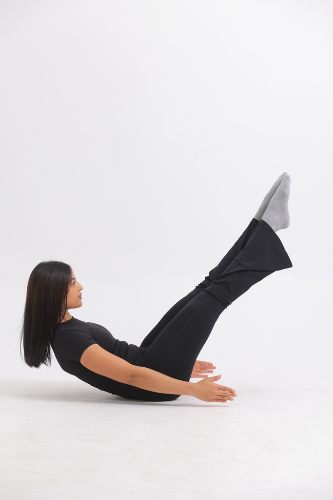 Black Flared  Active Pants