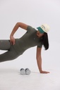 Dusty Matcha Slim Fit Top