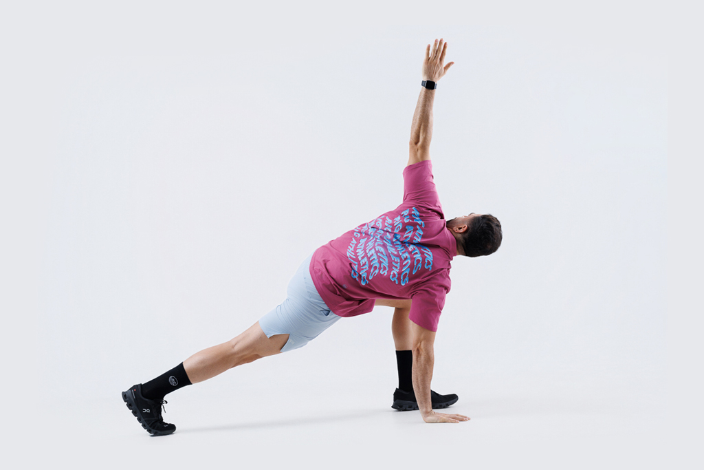 Athletics raspberry T-shirt