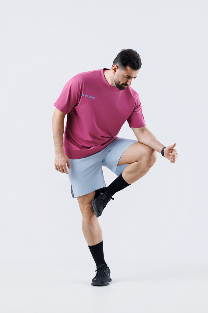 Athletics raspberry T-shirt