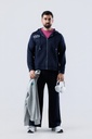 Navy Full Zip Hoodie  