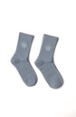 Airy Blue Logo Socks , Set of 2