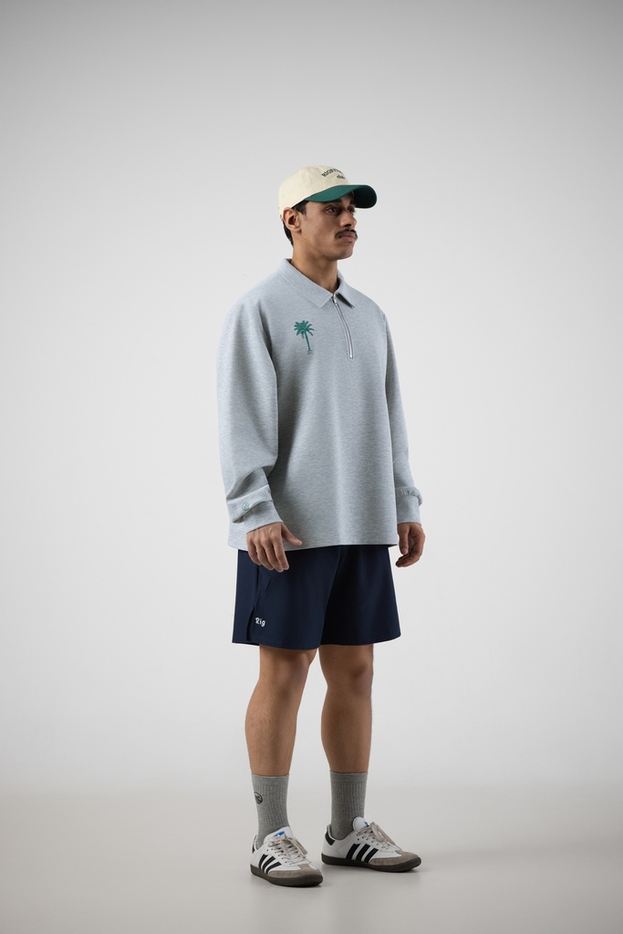 Palm Half Zip Sweater 