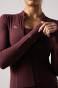 Burgundy Full Zip Jacket