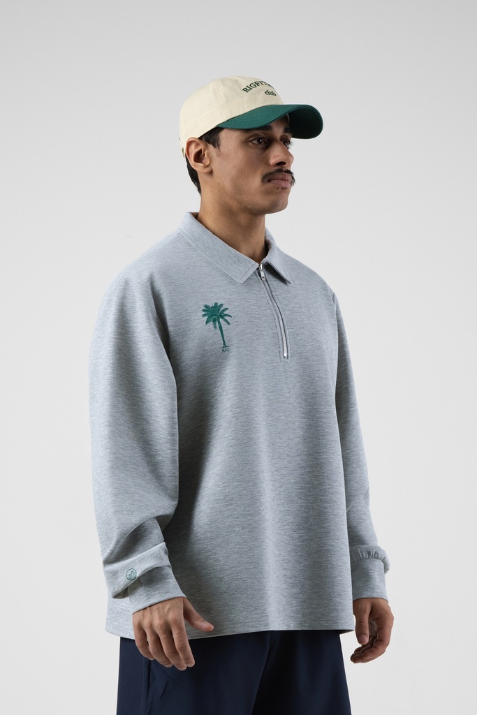 Palm Half Zip Sweater 