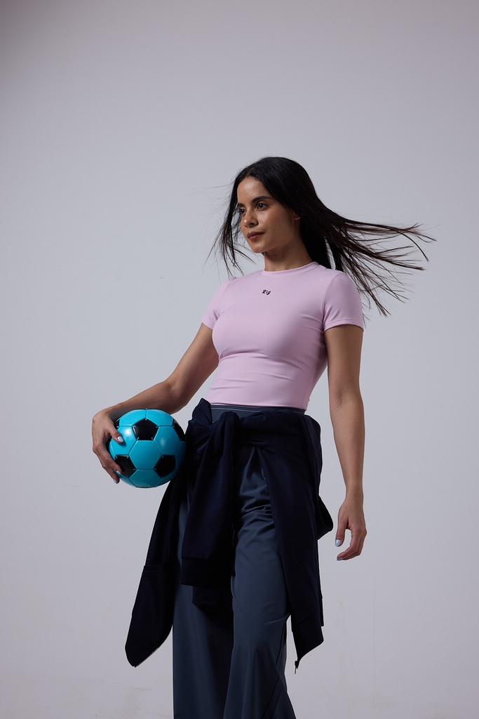Pink Slim Fit Top