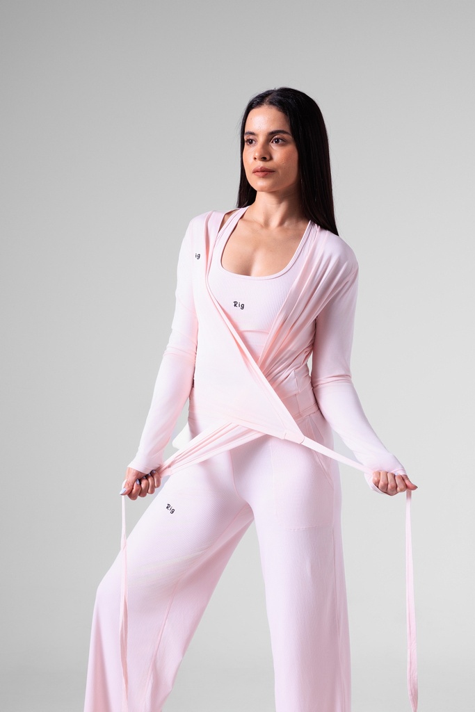 Pink Wrap Top