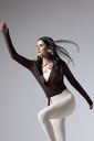 Coffee Wrap Top
