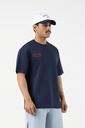 Navy badge T-shirt 