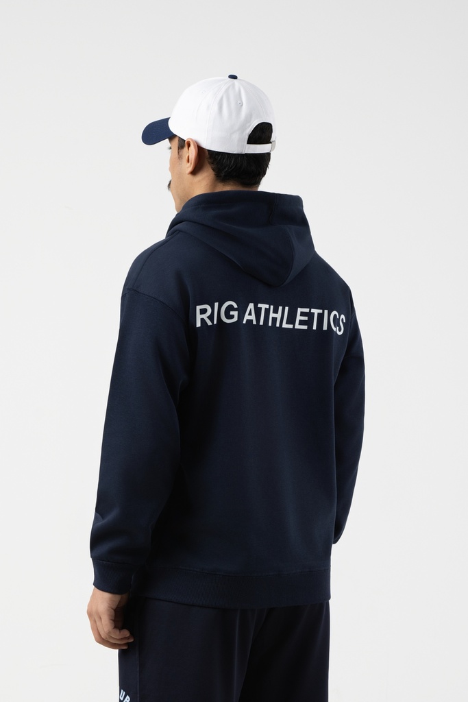 Navy Athletic Hoodie