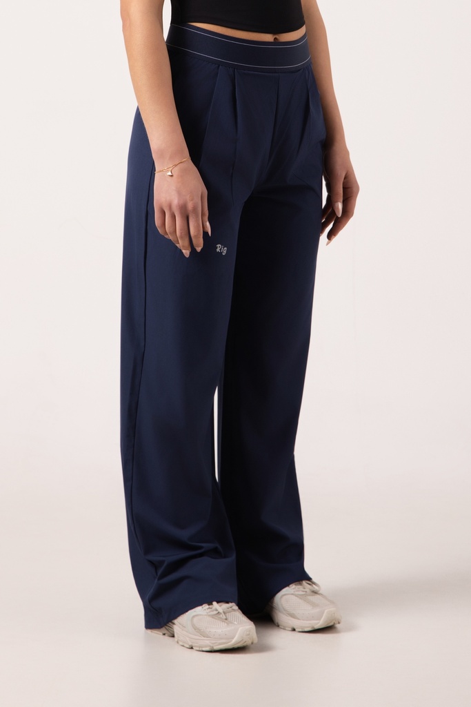 Navy Flow Pants