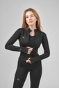 Noir Zip-Up Jacket