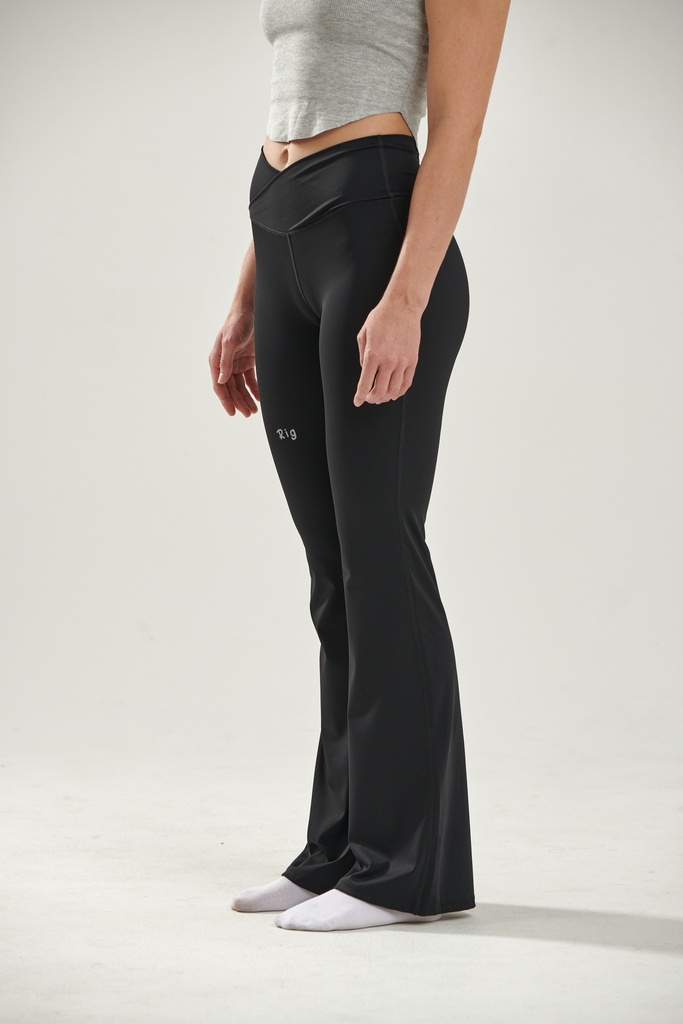 Banded Flared Pants