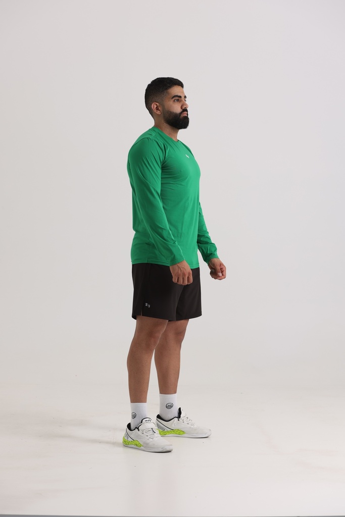Jade Green Rig Club L/S T-Shirt