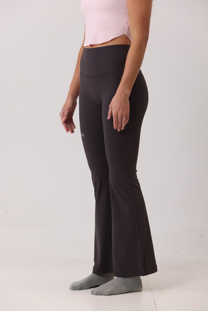 Dark Ash Flared  Active Pants