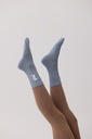 Airy Blue Logo Socks , Set of 2