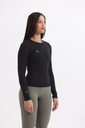 Black Slim Fit L/S